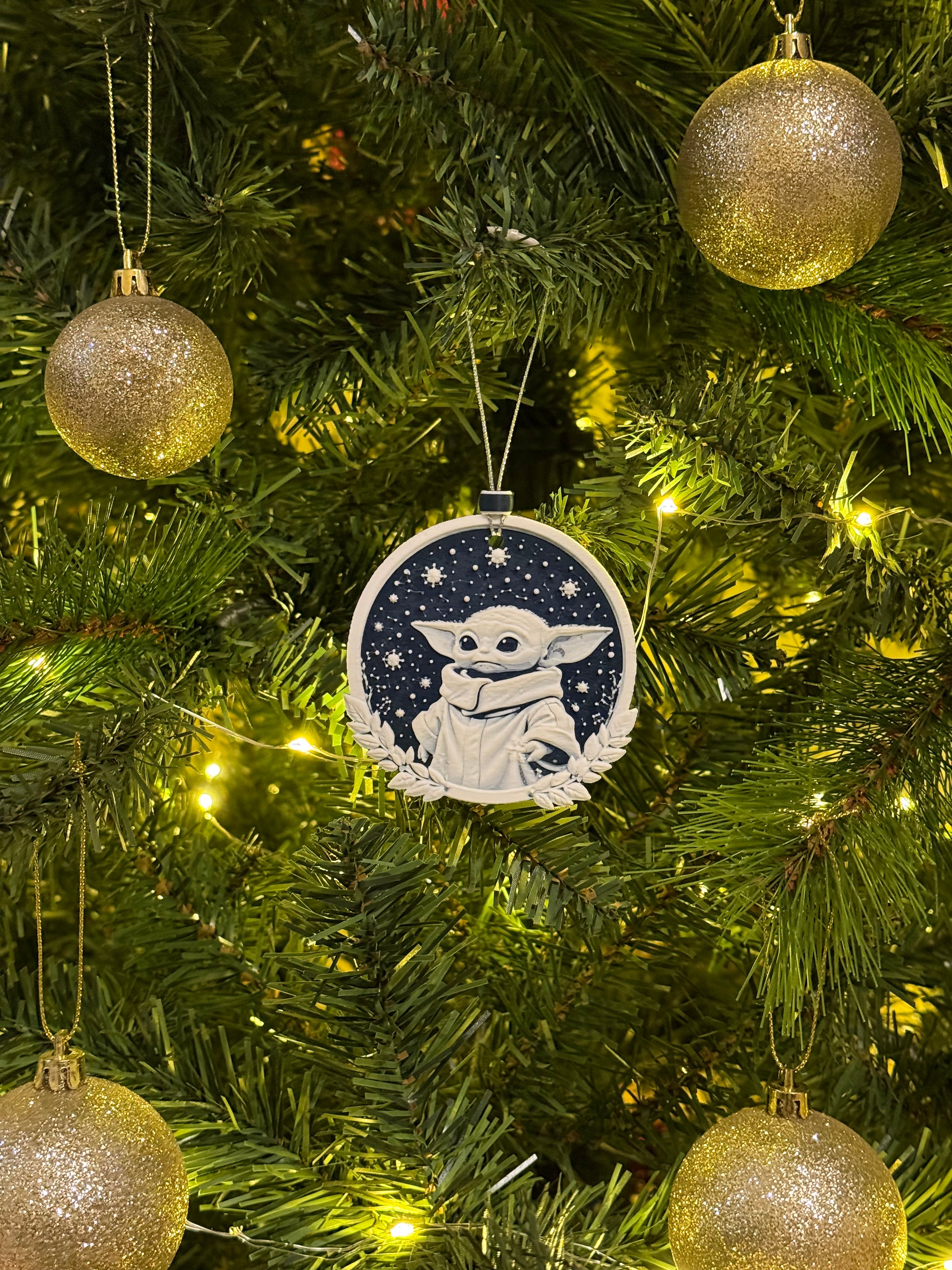 Grogu Christmas Ornament