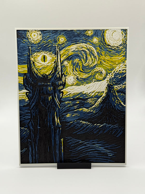 Starry Night of Mordor Hueforge Plate