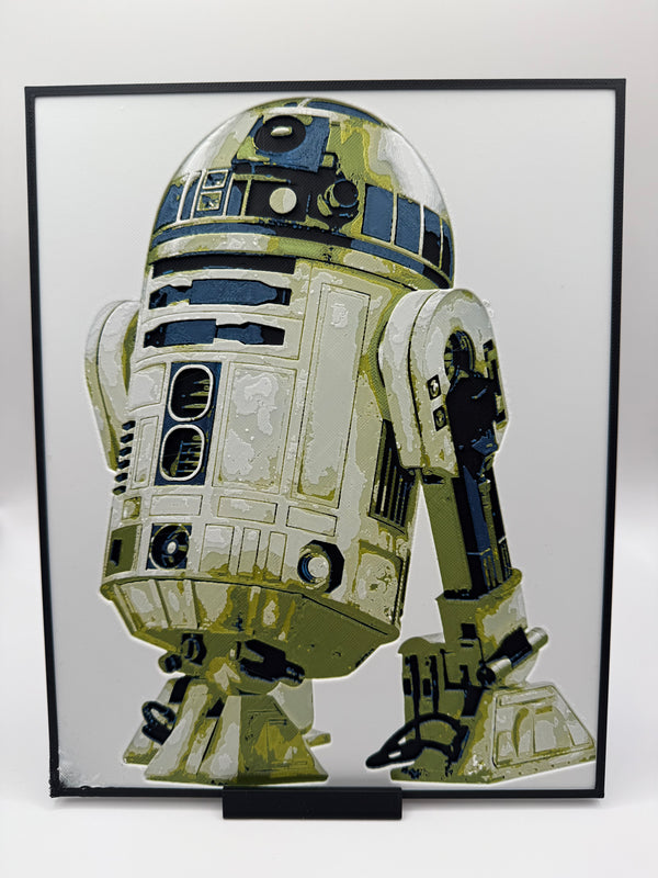 Astromech Droid Hueforge Plate