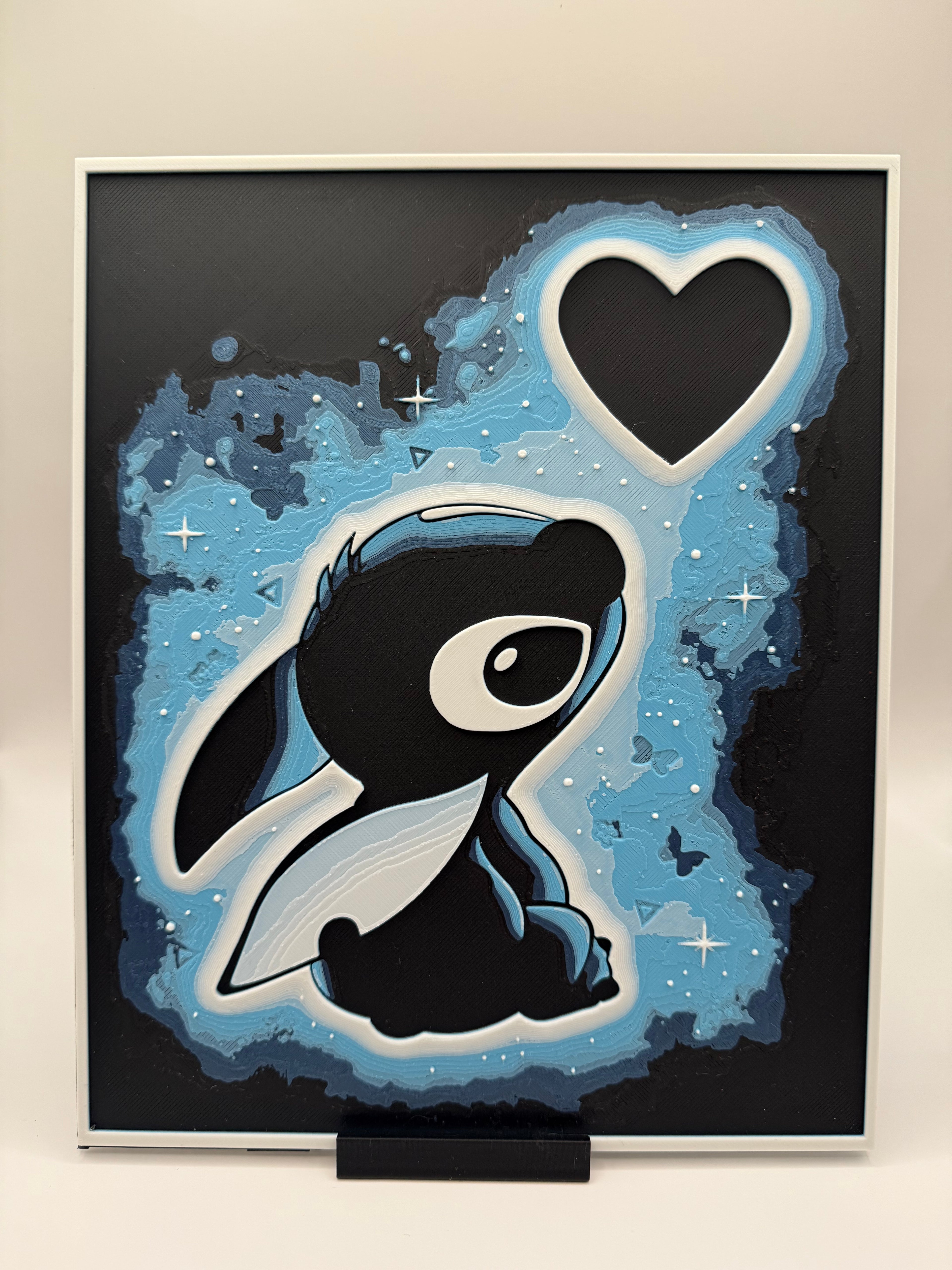 Cosmic Stitch Hueforge Plate