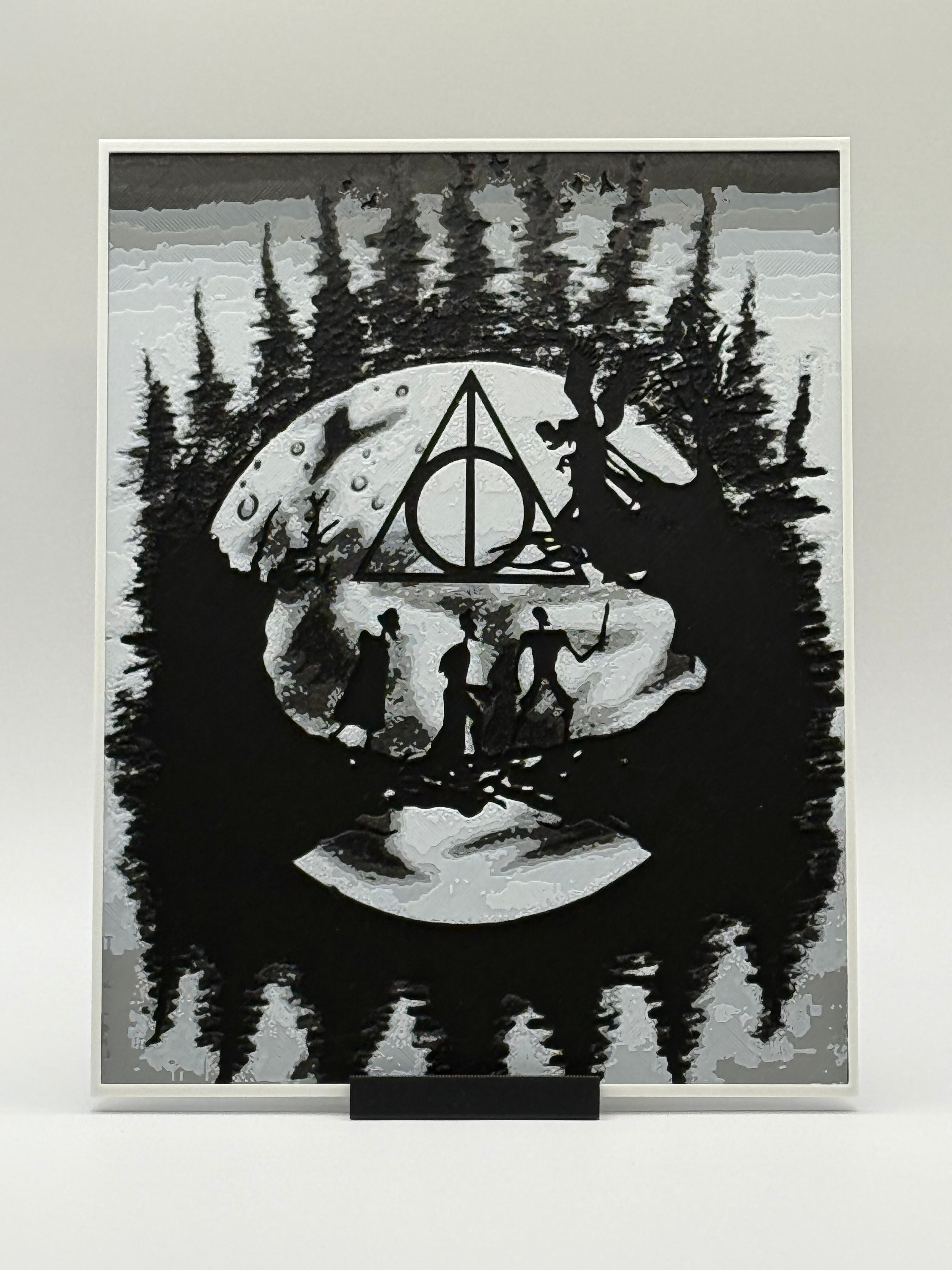 The Quest for Hallows Hueforge Plate