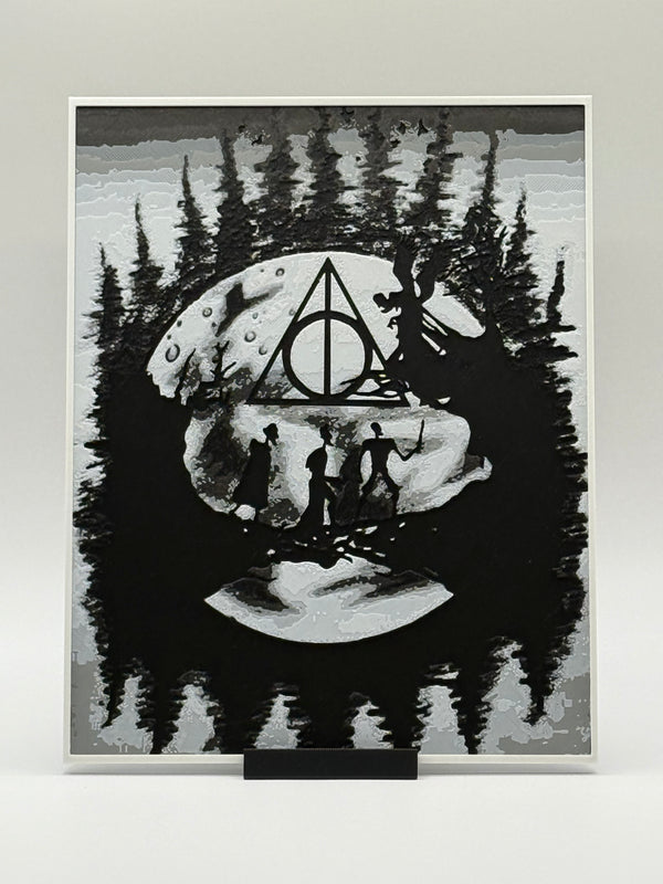 The Quest for Hallows Hueforge Plate